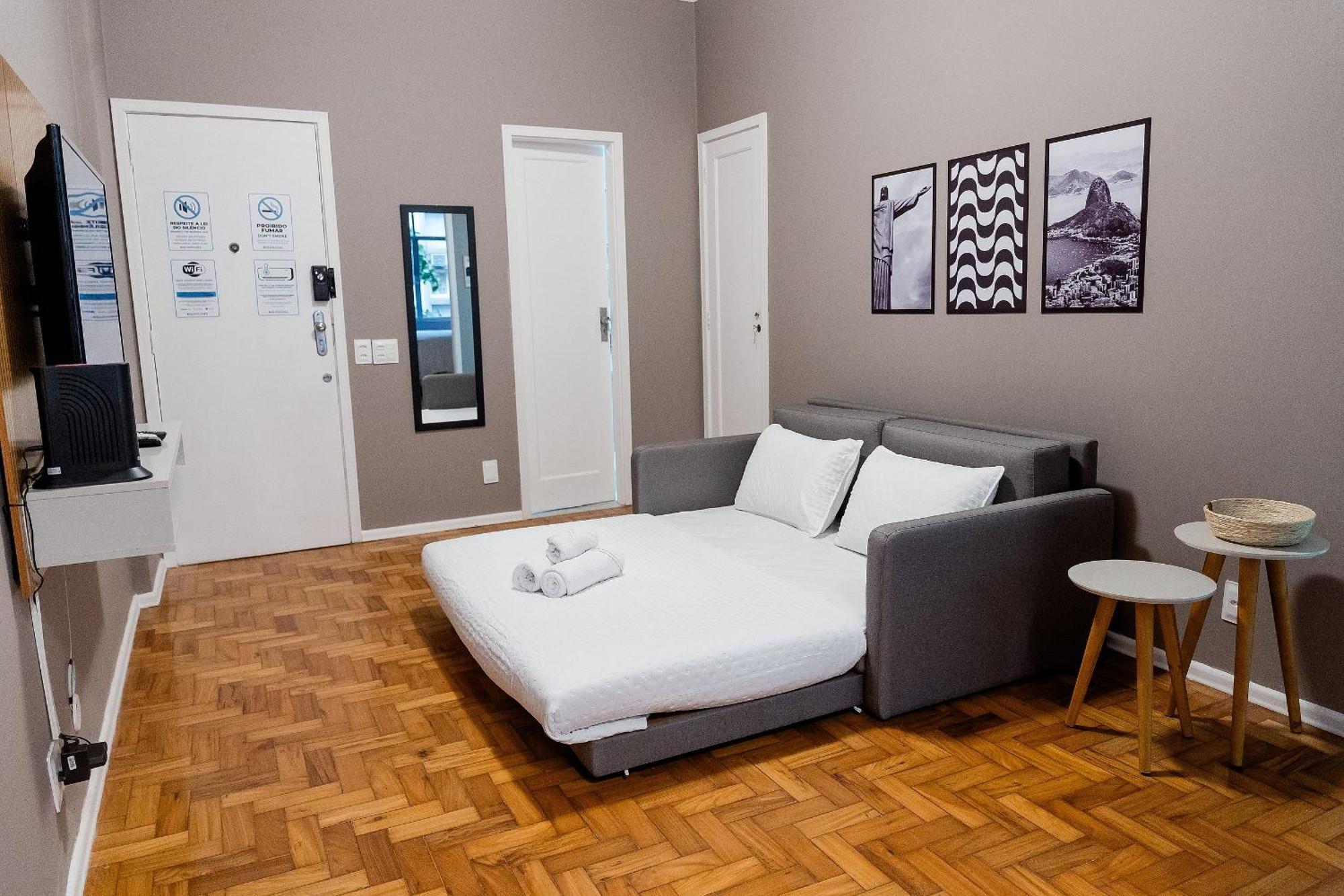 Apartamento Copacabana C/ Lavanderia - 650m Metro